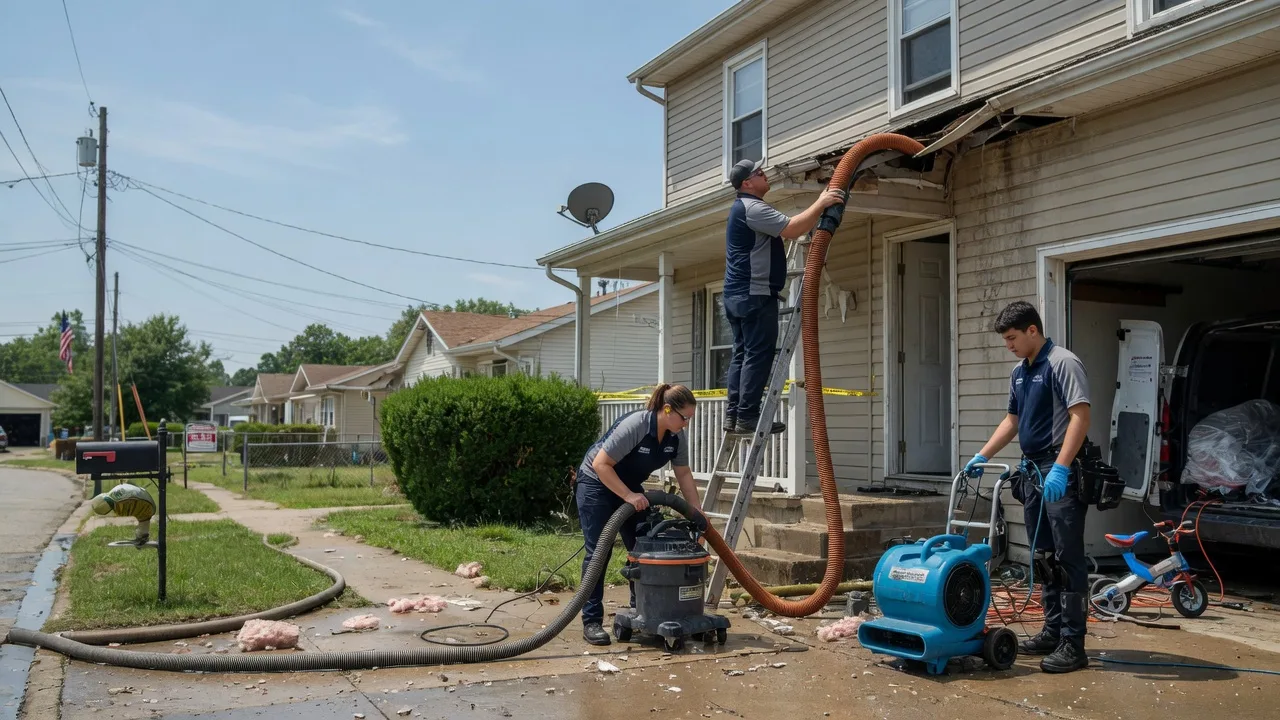 Water Damage Restoration in Burns, TN near me